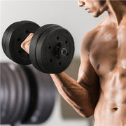 Yaheetech 15kg/33lb Adjustable Dumbbell Weight Set 15kg/33lb Adjustable Dumbbell Weight Set