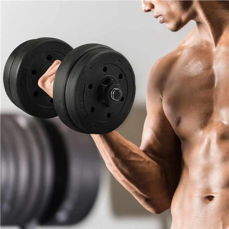 Yaheetech 15kg/33lb Adjustable Dumbbell Weight Set 15kg/33lb Adjustable Dumbbell Weight Set