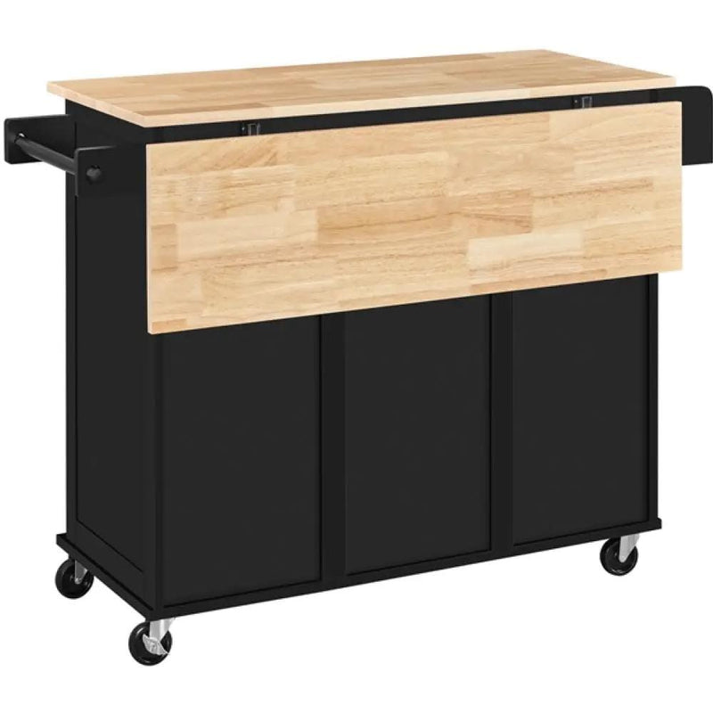 Yaheetech Kitchen Trolley Kitchen Island on Wheels Kitchen Cart Kitchen Trolley Kitchen Island on Wheels Kitchen Cart