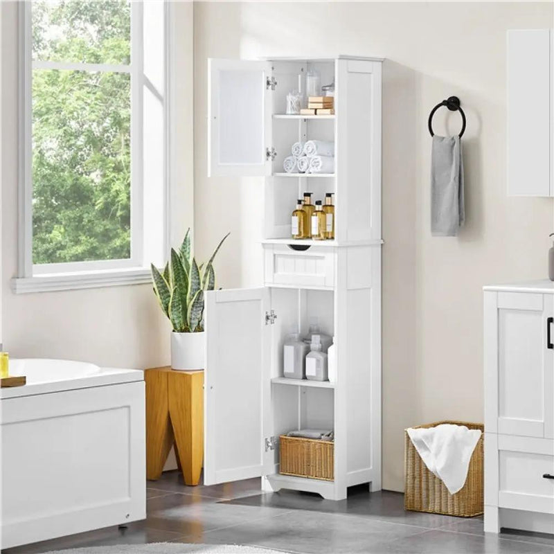 Yaheetech Freestanding Storage Cabinet with Door Freestanding Storage Cabinet with Door