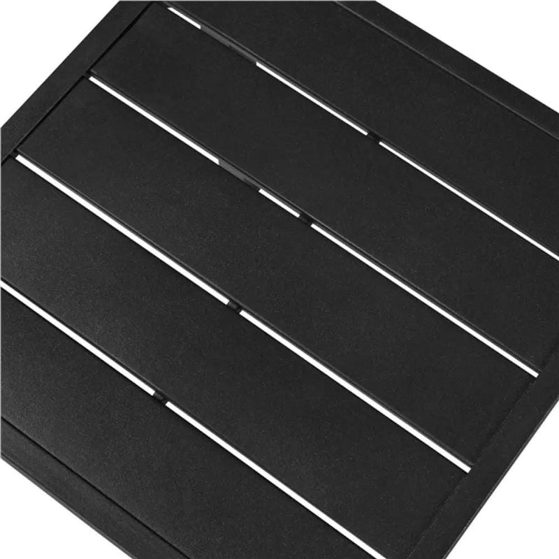 Outdoor Small Metal Square Side Table Garden Coffee End Table – view 8