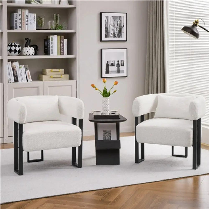 Yaheetech 2pcs Accent Chair Armchair 2pcs Accent Chair Armchair