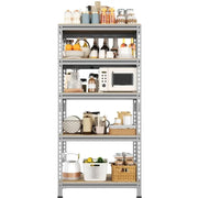Yaheetech Boltless Assembly Garage Shelves Storage Organizer Boltless Assembly Garage Shelves Storage Organizer