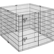 Yaheetech 8 Panel Foldable Metal Dog Exercise Pen 8 Panel Foldable Metal Dog Exercise Pen