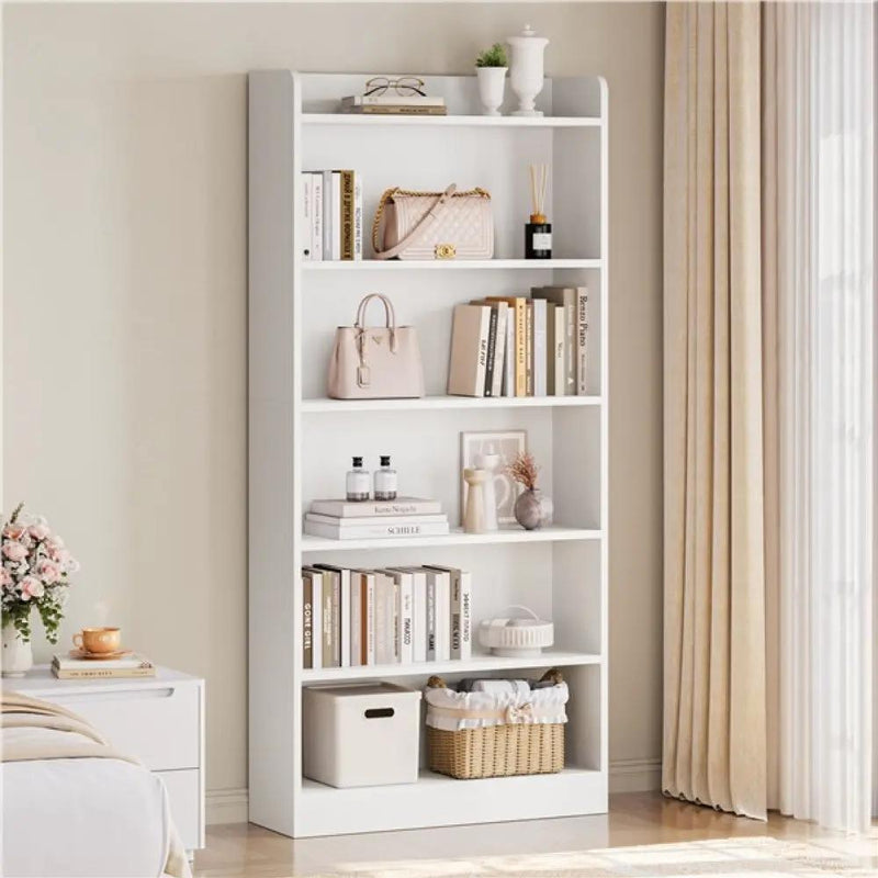 Yaheetech 6-layer Open Shelf  Bookcase Bookshelf 6-layer Open Shelf  Bookcase Bookshelf