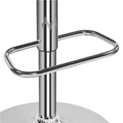 2PCS Adjustable Bar Stool Modern Faux Leather Swivel Bar Chair – view 8
