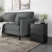 Fabric Upholstered Sofa 2 Seater Couch with Tufted Single Seat Cushion – view 8
