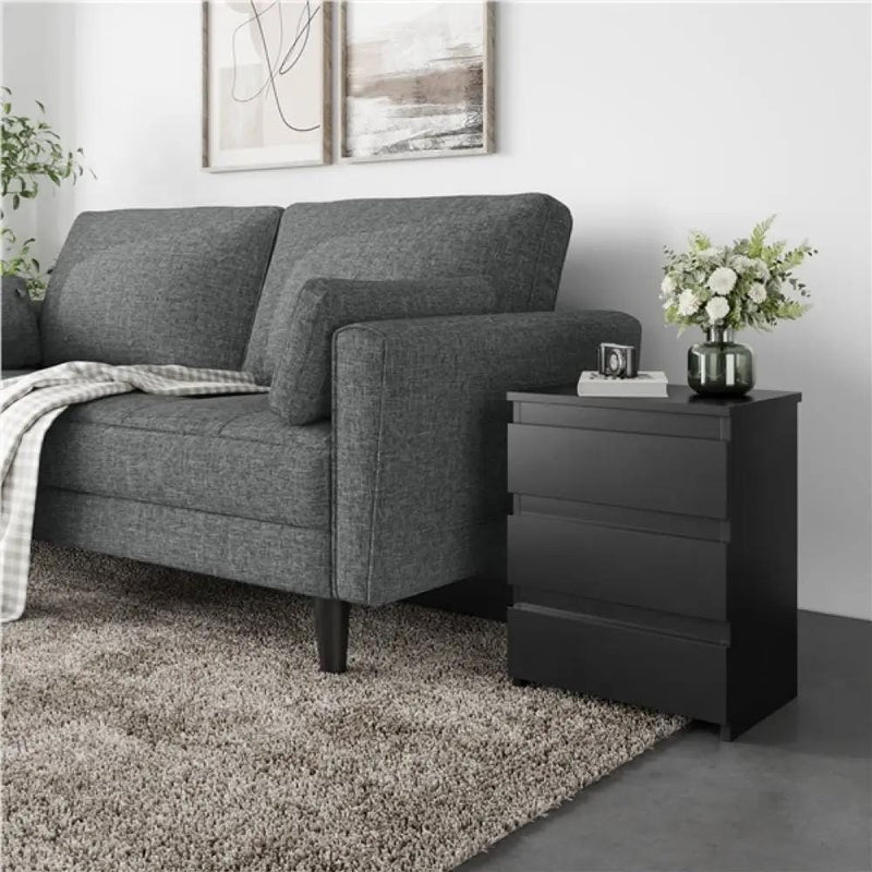 Fabric Upholstered Sofa 2 Seater Couch with Tufted Single Seat Cushion – view 8