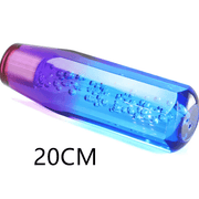 Crystal Gear Shift Knob Blue Purple 20cm Multicolor Gradient – view 2
