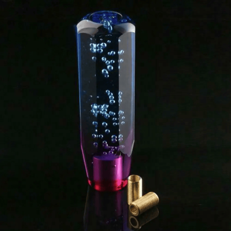 Crystal Gear Shift Knob Blue Purple 20cm Multicolor Gradient – view 4