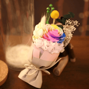 salelink.co.nz Unbranded Rose LED Light Romantic Rose LED Light in Glass Cover Night Light