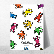 Blank Wall Print Shop Print Material Keith Haring Dance Keith Haring Dance
