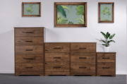 sue-e furniture Bedside Table 'Althea' Walnut Color BedSide Table 'Althea' Walnut Color BedSide Table