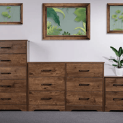 sue-e furniture Low boys 'Althea' Walnut Color Low Boy 'Althea' Walnut Color Low Boy