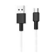 HOCO X29 Micro USB Cable With Smart IC Quick Charge 2.1A White – view 1