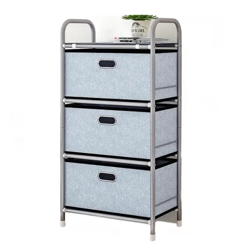 4 Tier Drawer Storage Rack Box Cabinet Organiser Shelf – view 1