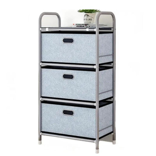 4 Tier Drawer Storage Rack Box Cabinet Organiser Shelf – view 1