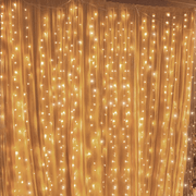 300 LED Curtain String Fairy Light Christmas Light – view 1