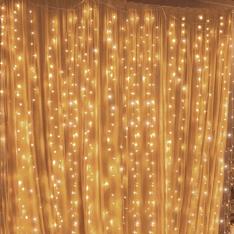 300 LED Curtain String Fairy Light Christmas Light – view 1