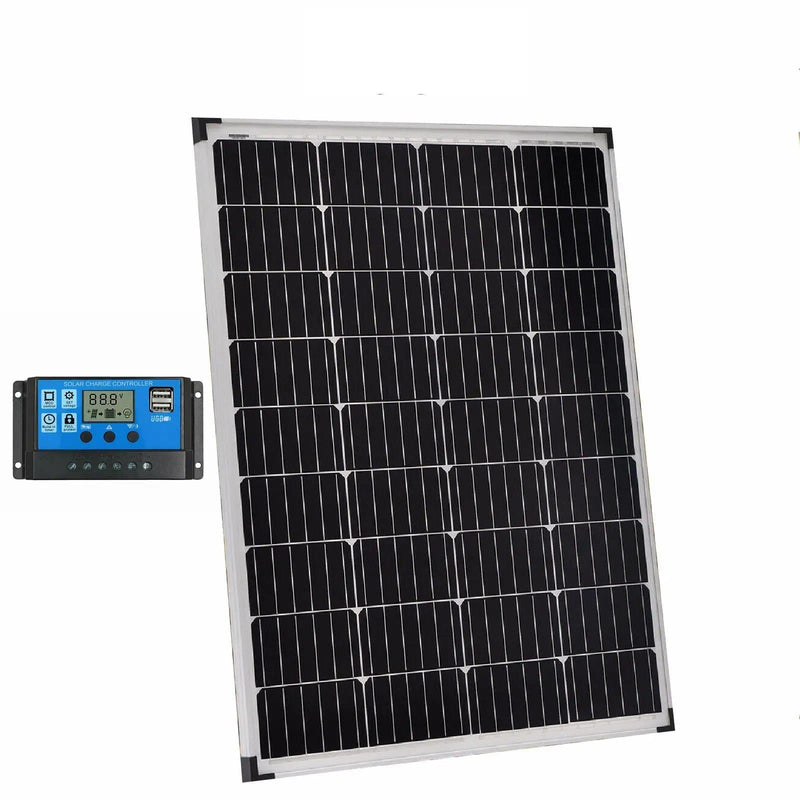 Solar Panel 200W + 30A Solar CONTROLLER Combo – view 1