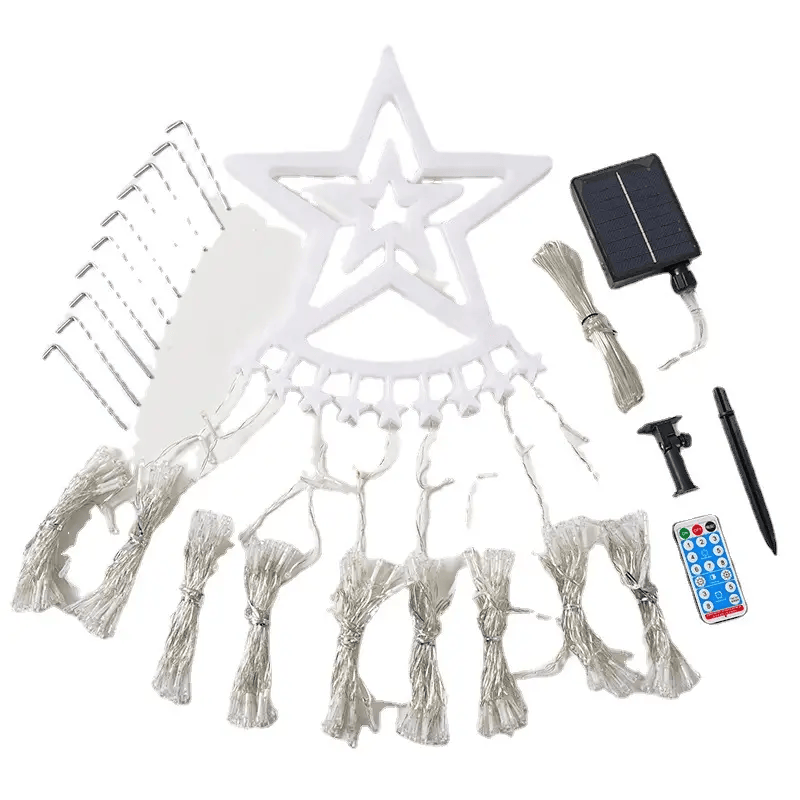 Christmas Lights Outdoor Waterfall Light Decoration – view 7