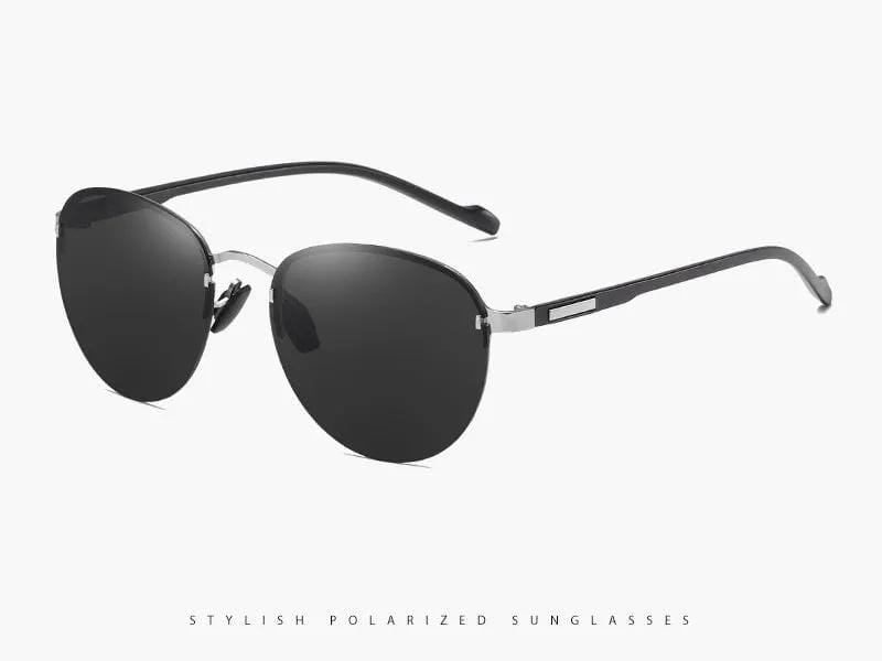BLACK HD Polarized Lens Sunglasses Anti-Blue Ray Hydrophobic – view 2