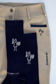 The Brave Pants Company Team Socks The Brave Pants Team Socks Long for Calves 6 to 11