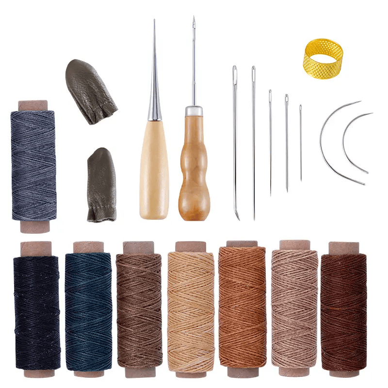 salelink.co.nz Unbranded Leather Sewing Tools Kit Leather Sewing Tools Kit | Action Outdoors NZ