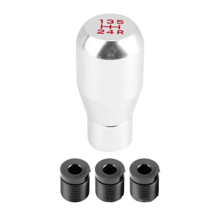 salelink.co.nz Unbranded Car Gear Shift Knob - Silver Car Gear Shift Knob - Silver | Action Outdoors NZ