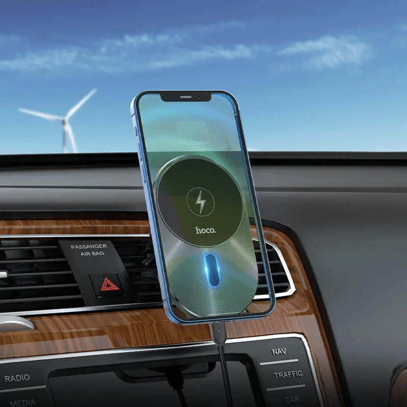 salelink.co.nz Hoco Wireless Car Phone Charger Wireless Car Phone Charger | Action Outdoors NZ