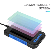 Industrial Endoscope Camera 1080P HD 4.3" LCD Screen Borescope Inspection Camera – view 5