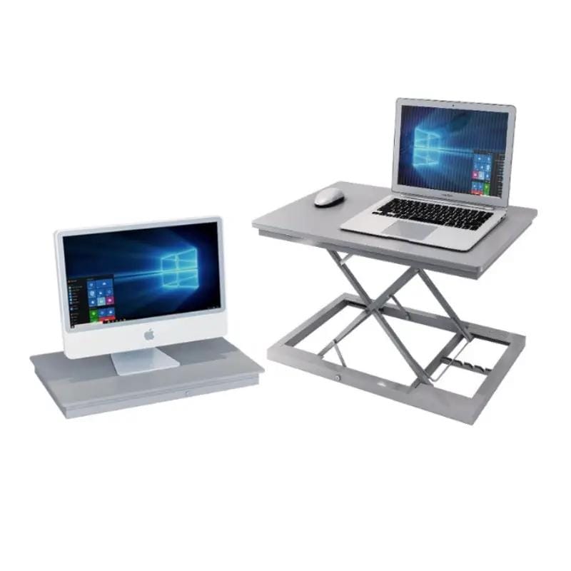 Adjustable Laptop Table Desk - Silver&Grey – view 1