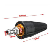 salelink.co.nz Unbranded Turbo Nozzle with 5 Spray Tips Turbo Nozzle with 5 Spray Tips | Action Outdoors NZ