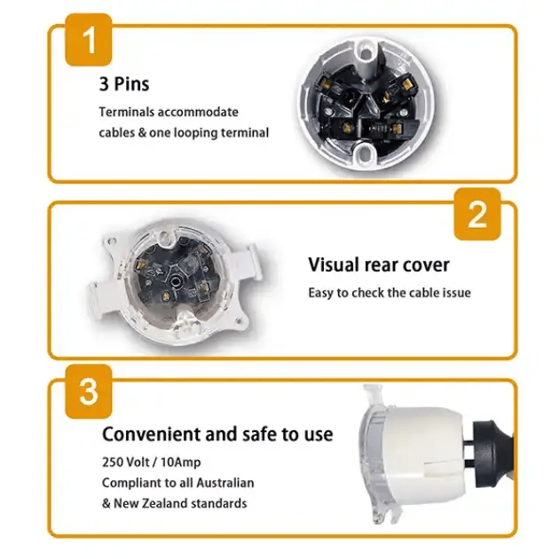 salelink.co.nz Unbranded Downlight Plug Adaptor Downlight Plug Adaptor | Action Outdoors NZ