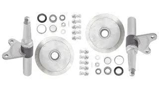Trojan Trailer Parts 2000kg Disc Braked H&S Set - CI Disc - Blank - Pair 2000kg Disc Braked H&S Set - CI Disc - Blank - Pair