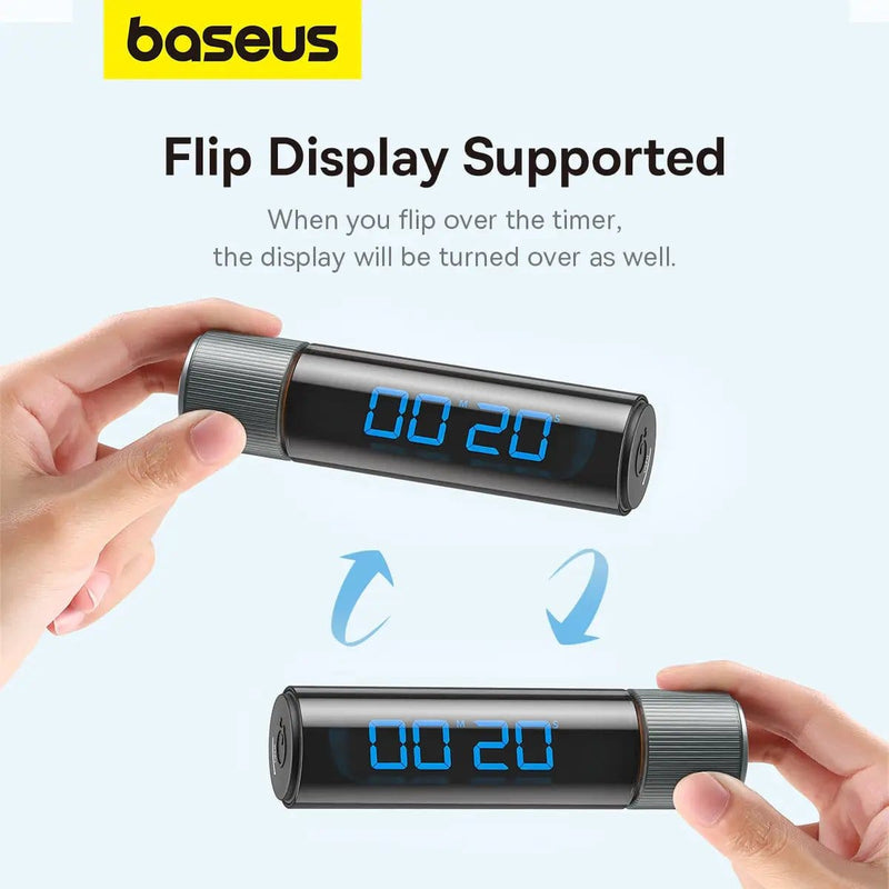 salelink.co.nz Baseus Magnetic Digital Timer Countdown Magnetic Digital Timer Countdown | Action Outdoors NZ