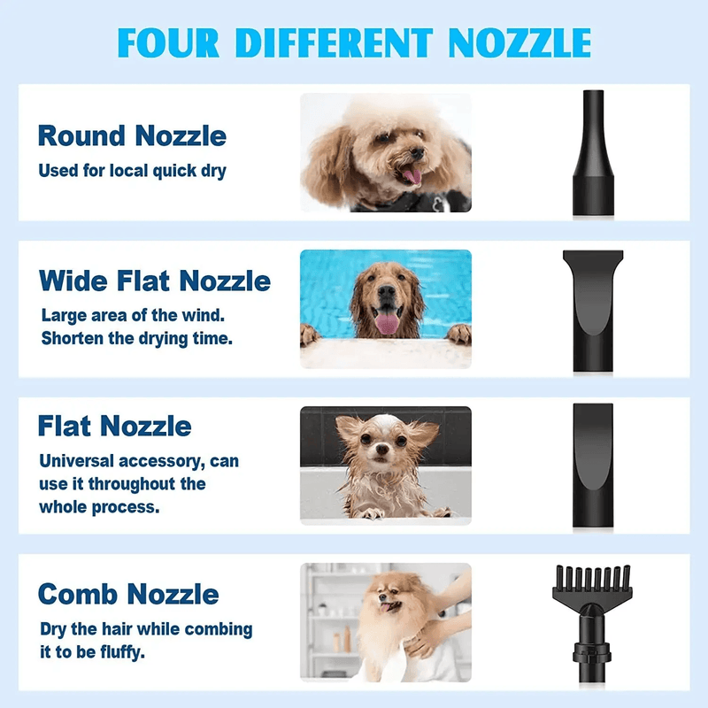salelink.co.nz Unbranded Pet Dog Hair Dryer Black Pet Dog Hair Dryer Black | Action Outdoors NZ