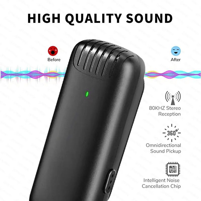 salelink.co.nz Unbranded Wireless Microphone (LM1638) Wireless Microphone (LM1638) | Action Outdoors NZ