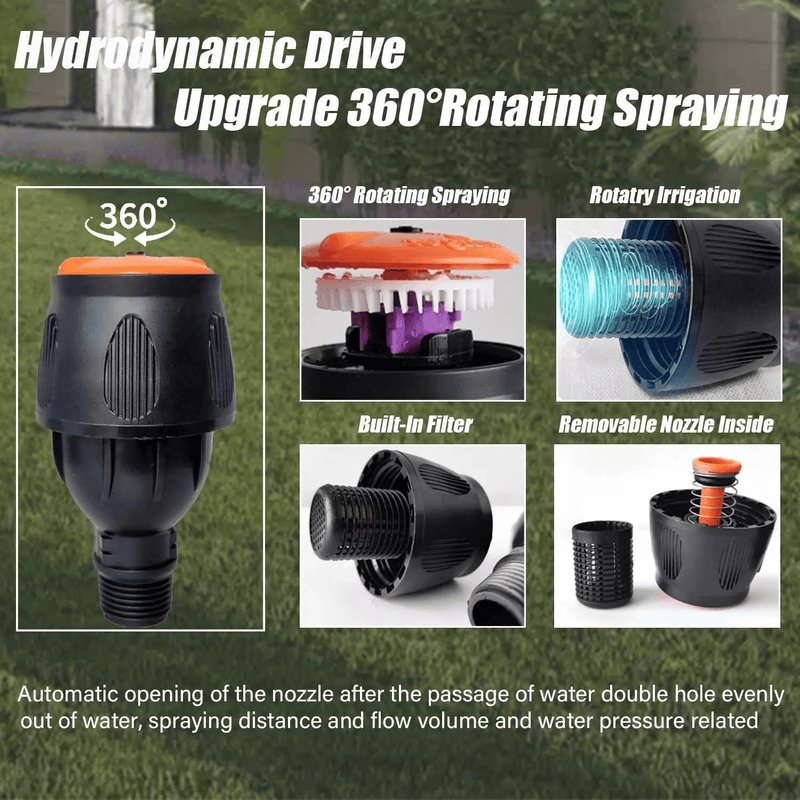 salelink.co.nz Unbranded Automatic Rotating Sprinkler Automatic Rotating Sprinkler | Action Outdoors NZ