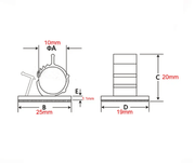 Cable Clips Cable Organiser Management Wire – view 7
