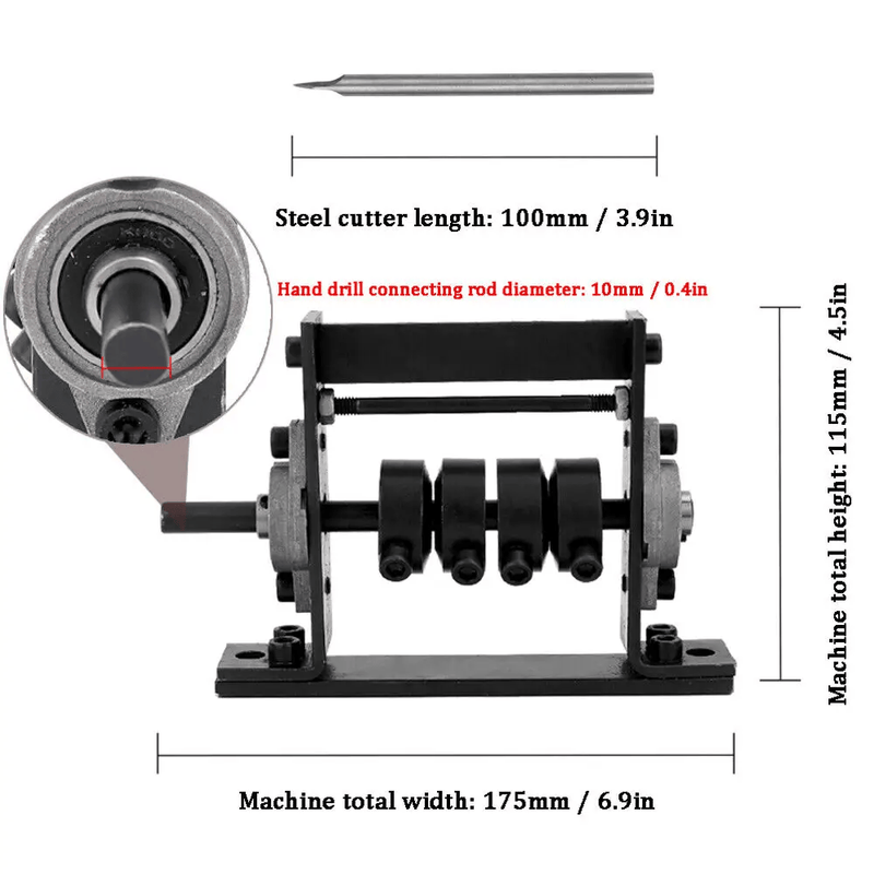 salelink.co.nz Unbranded Manual Electric Wire Stripping Machine Manual Electric Wire Stripping Machine | Action Outdoors NZ