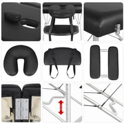 Yaheetech Portable 2 Fold Aluminum Massage Bed Portable 2 Fold Aluminum Massage Bed