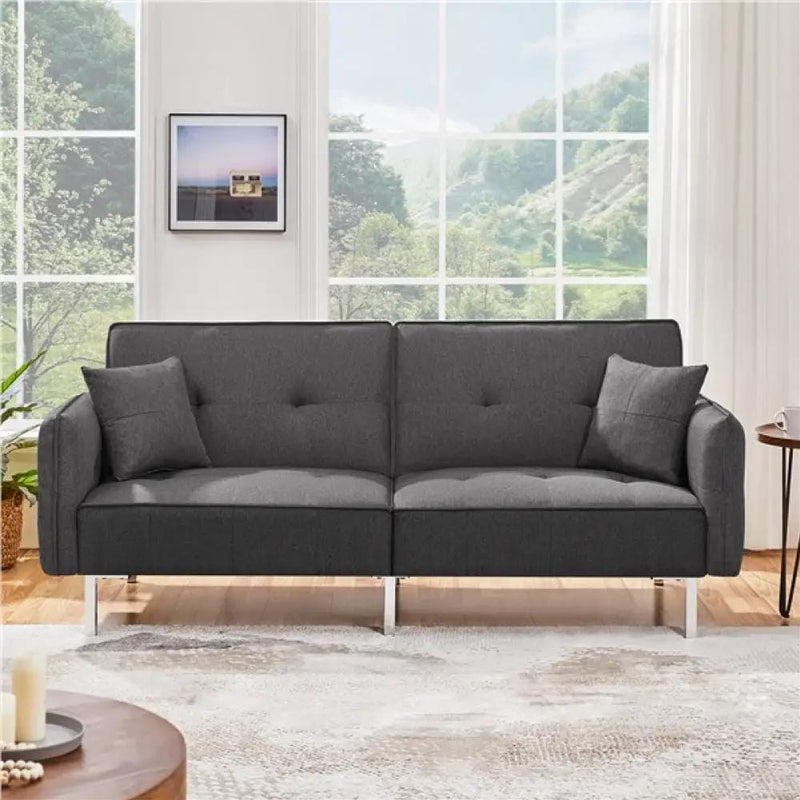 Yaheetech Extra Large Sofa Convertible Futon Sofa Bed Extra Large Sofa Convertible Futon Sofa Bed
