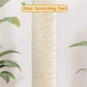 Yaheetech 36″ Tall Rattan Cat Tree Cat House Cat Tower 36″ Tall Rattan Cat Tree Cat House Cat Tower