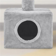 2.3-2.7M Floor-to-Ceiling Cat Tree Adjustable Tall Cat Tower – view 9
