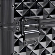 Yaheetech Professional Rolling Makeup Train Case with Drawers Professional Rolling Makeup Train Case with Drawers