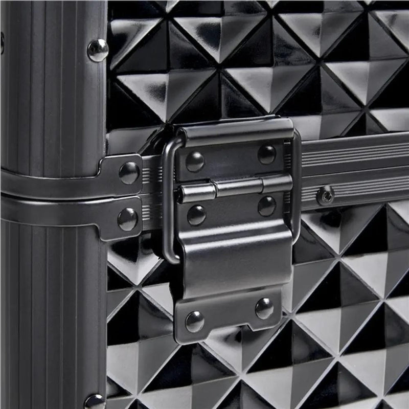 Yaheetech Professional Rolling Makeup Train Case with Drawers Professional Rolling Makeup Train Case with Drawers