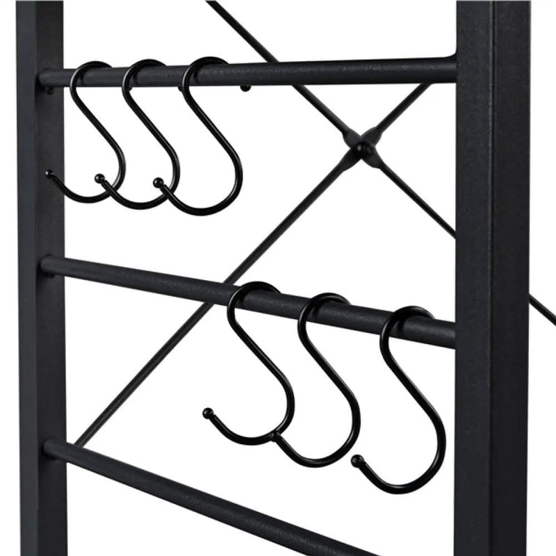 Vintage Kitchen Island Baker's Rack Utility Microwave Stand – view 9
