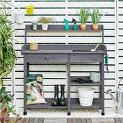 Yaheetech Garden Potting Bench with Basin Garden Work Bench Station Garden Potting Bench with Basin Garden Work Bench Station