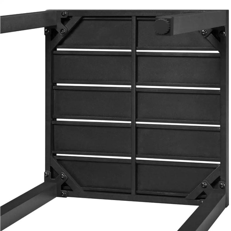 Outdoor Small Metal Square Side Table Garden Coffee End Table – view 9